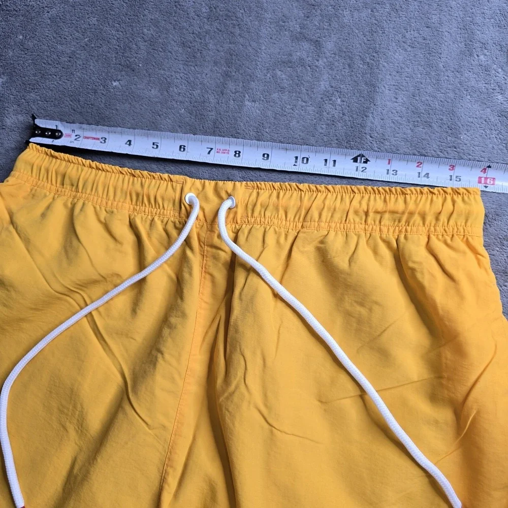 NWT Goorin Bros Gorilla Water Monkey Swim Trunks Shorts Mens L The Farm Yellow